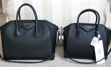 givenchy antigona shiny vs grainy|Givenchy antigona small.